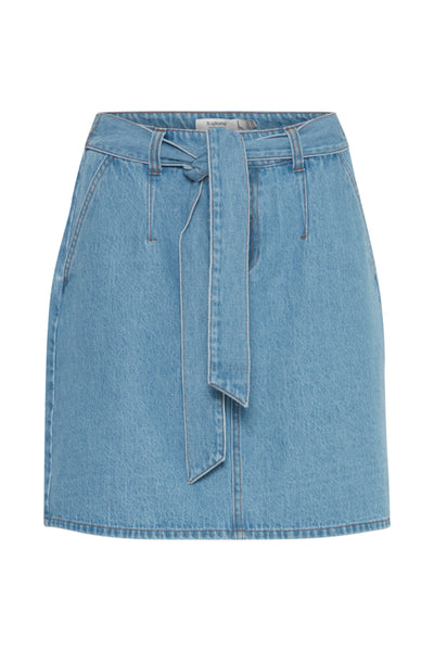 Kristy Tie Denim Skirt