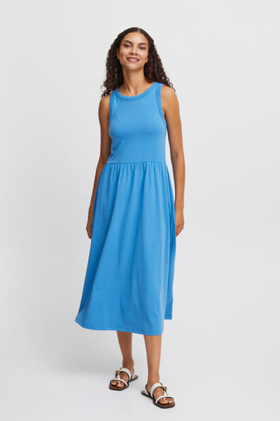 Pandina Cotton Tank Dress (Palace Blue)