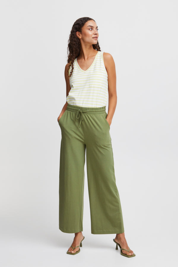 Pandina Casual Cotton Pant (Olivine)