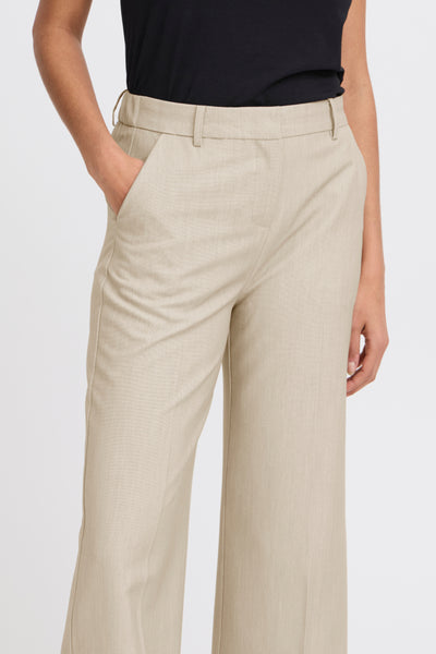 Danta Crop Wide Pant (Humus Melange)