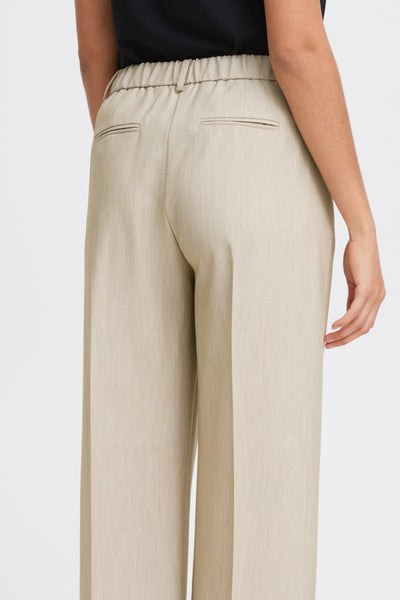Danta Crop Wide Pant (Humus Melange)