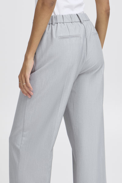 Danta Crop Wide Pant (Grey)