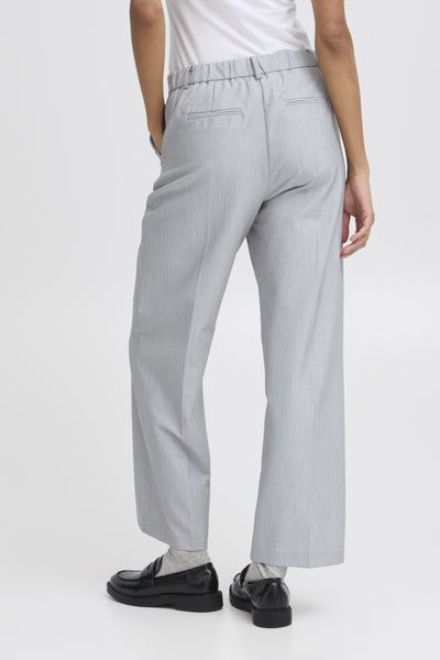 Danta Crop Wide Pant (Grey)