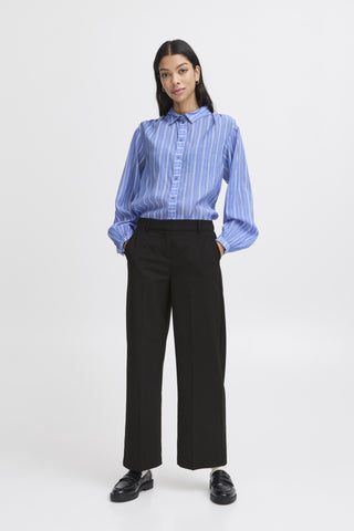 Danta Crop Wide Pant (Black)