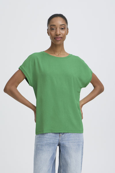 Panyax Crepe Mix Top (Green)