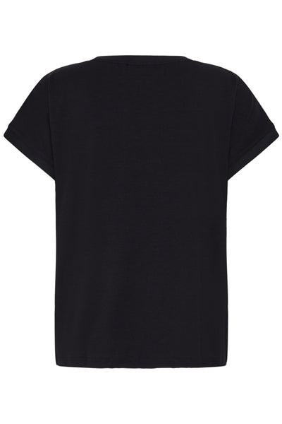 Panyax Crepe Mix Top (Meteorite Black)