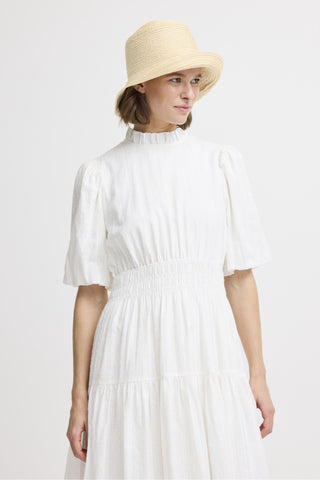 Vibbe Straw Bucket Hat -  25% OFF AT CHECKOUT - FINAL SALE