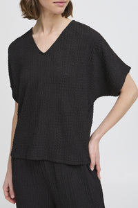Ummi Crepe Top (Black)