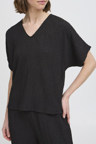 Ummi Crepe Top (Black)