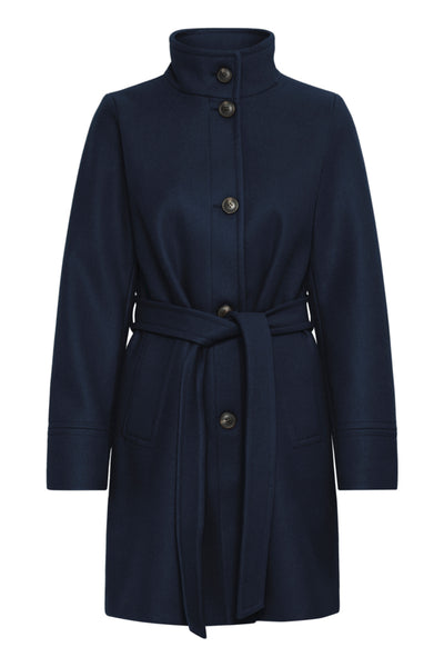 Cilia Coat (Navy)