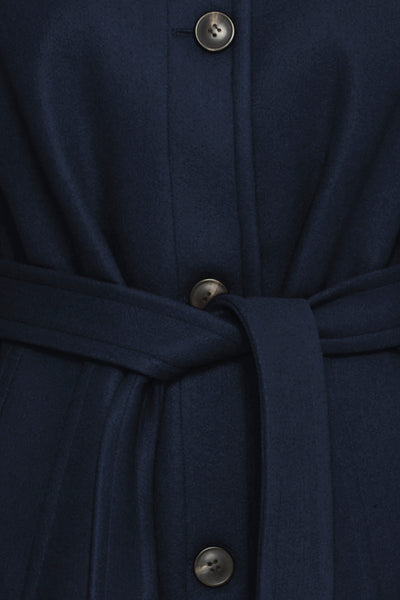 Cilia Coat (Navy)