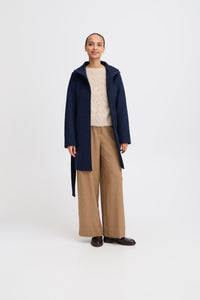 Cilia Coat (Navy)