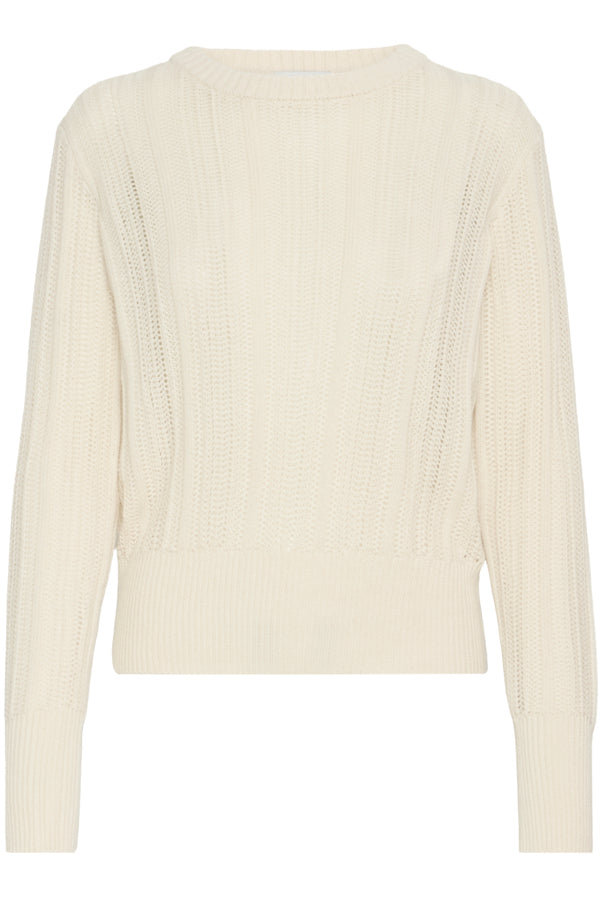 Neram Cotton Blend Sweater (Cream)