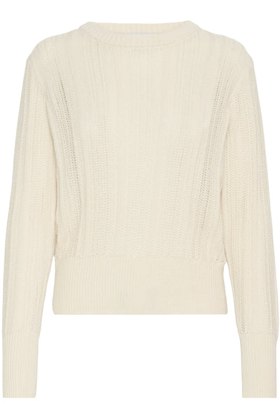 Neram Cotton Blend Sweater (Cream)