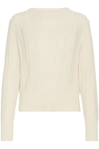 Neram Cotton Blend Sweater (Cream)