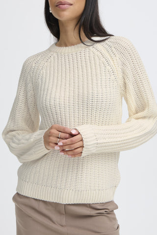 Otinka O Neck Sweater (Cream)