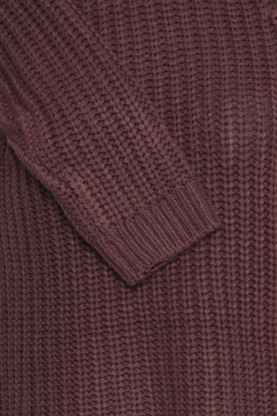 Otinka O Neck Sweater (Burgundy)