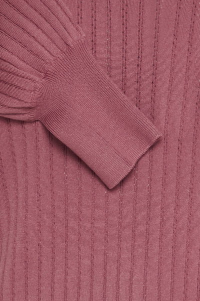 Morla Pointelle Sweater (Roan Rouge)