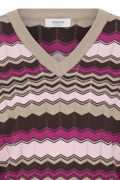 Morla Pointelle Sweater (Zig Zag)