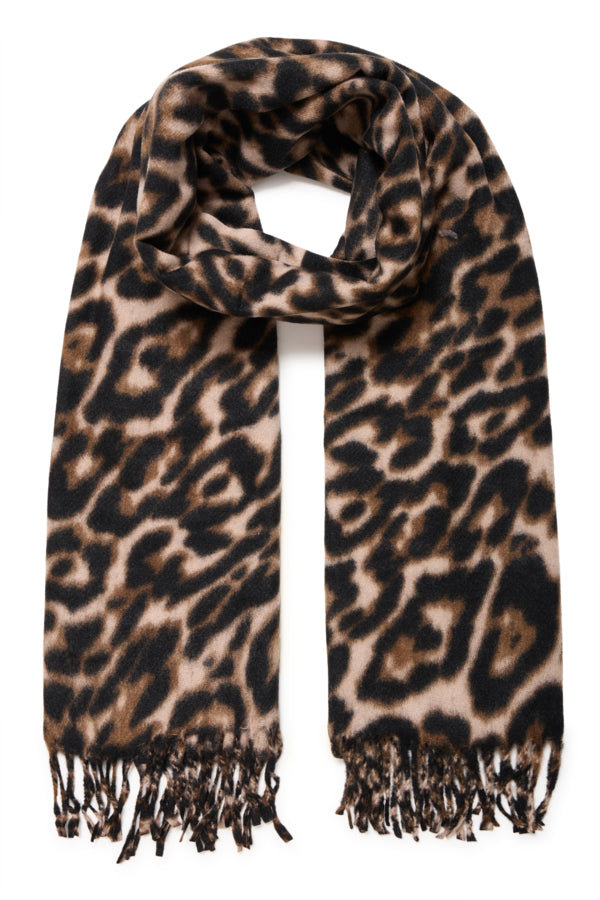 Leopard Print Scarf
