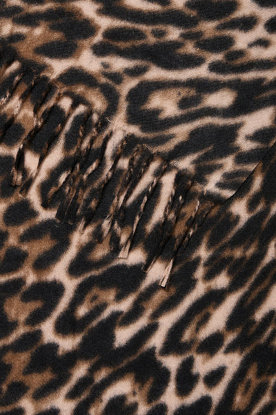 Leopard Print Scarf