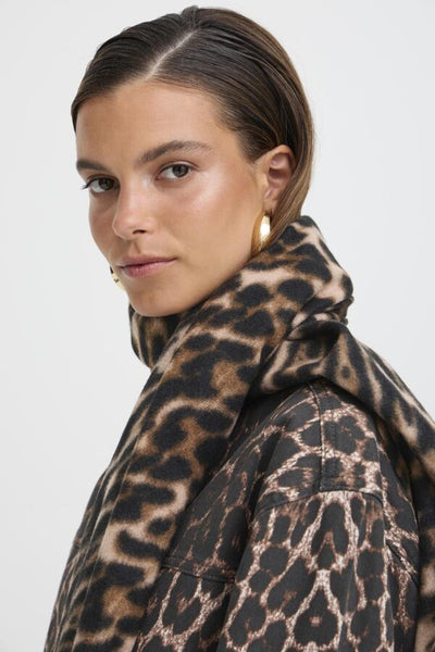 Leopard Print Scarf