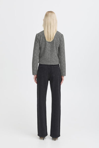 Rowan Button Jacket (Salt & Pepper)