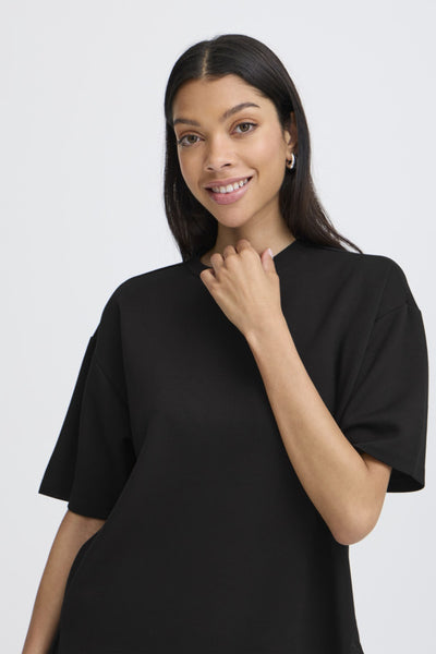 Pusti Short Sleeve Sweatshirt (Black)