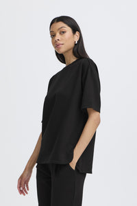 Pusti Short Sleeve Sweatshirt (Black)