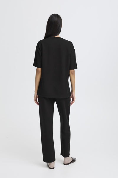 Pusti Short Sleeve Sweatshirt (Black)