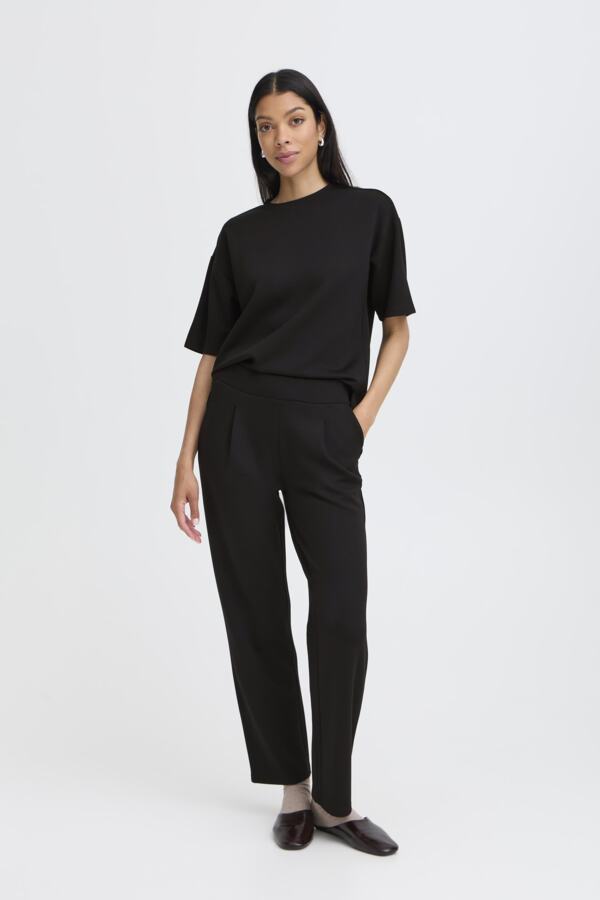 Pusti Pleated Pant (Black)