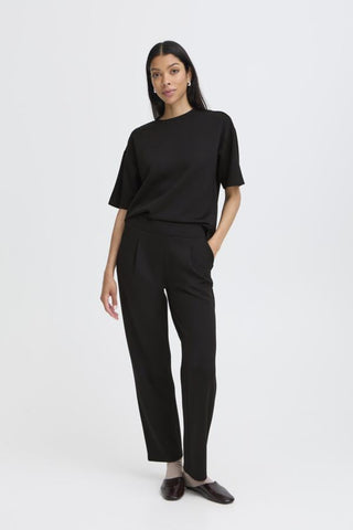 Pusti Pleated Pant (Black)