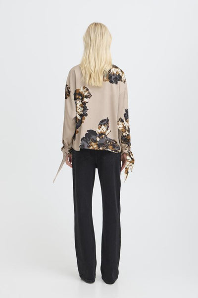Jannike Bow Satin Shirt