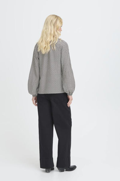 Ikaia Blouse (Neutral Print)