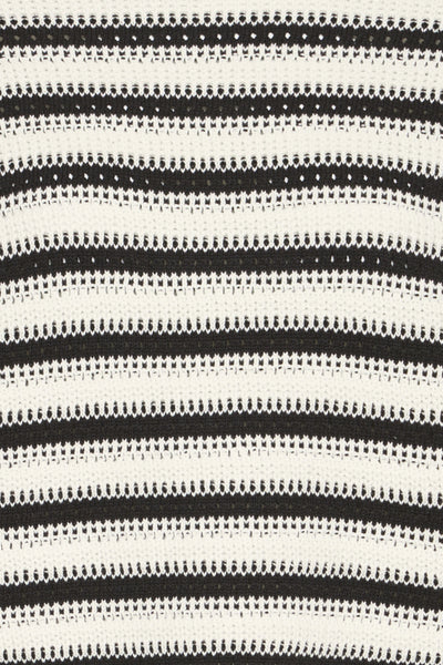 Mikayla Striped Cotton Sweater
