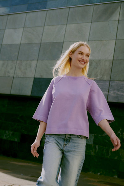 Rasma Washed Sweatshirt (Lavender)