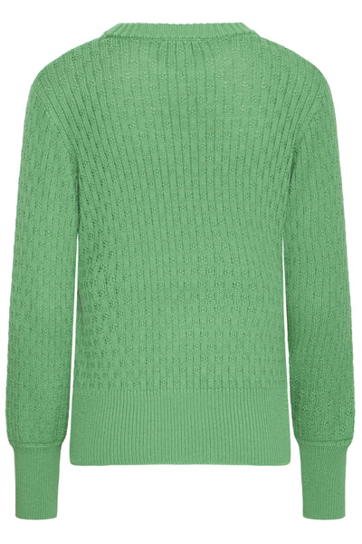 Neram Cotton Blend Sweater (Kelly Green)