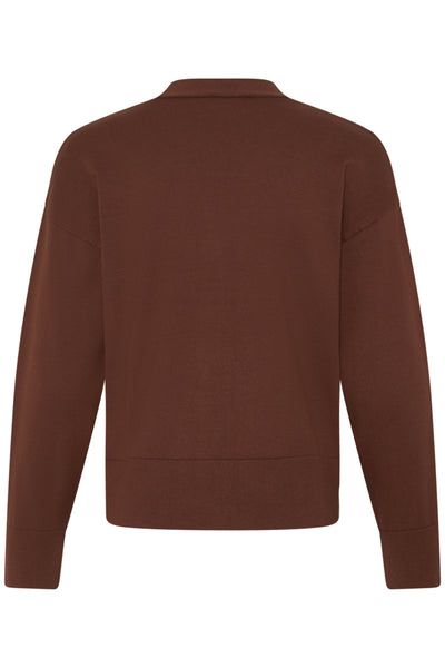 Morla Button Down Cardigan (Smoked Paprika)