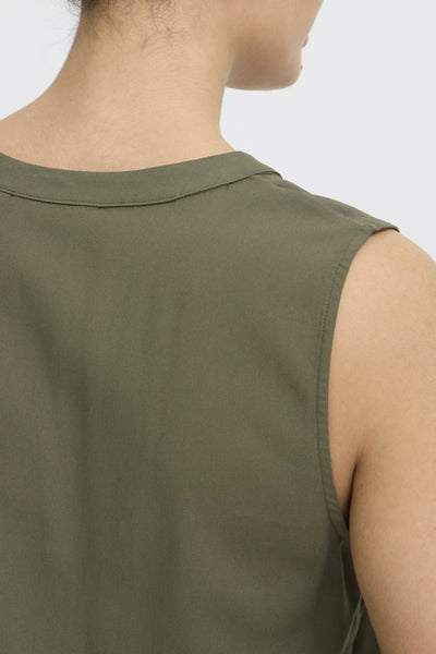 Joella Button Down Tank (Kalamata)