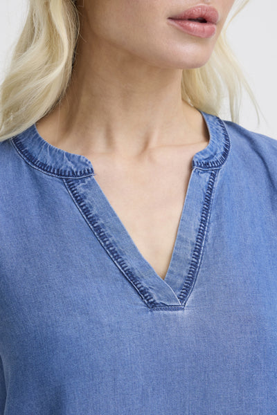 Kosmo Lyocell Tank (Mid Blue)