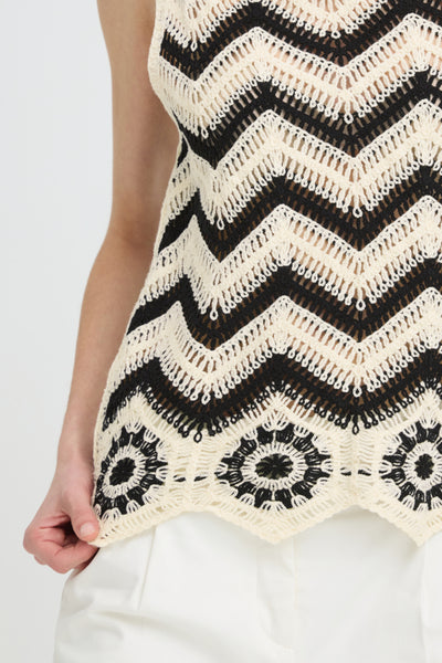 Oesra Cotton Blend Knit Tank