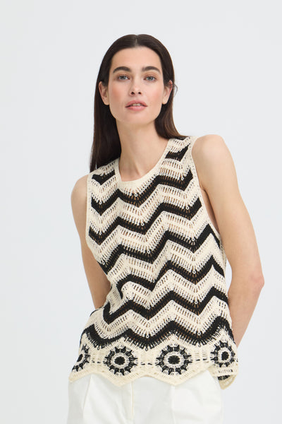 Oesra Cotton Blend Knit Tank