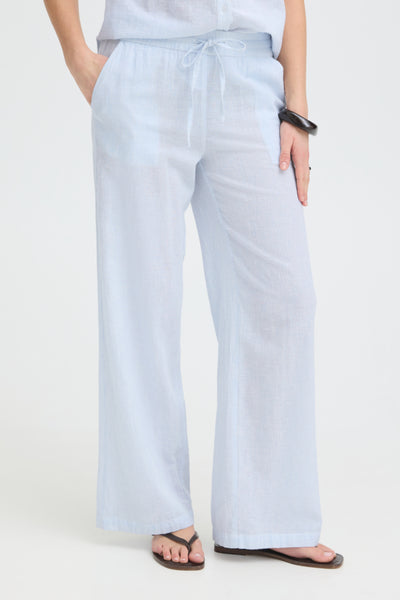 Izola Cotton/Linen Blend Pant (Windsurfer Blue)