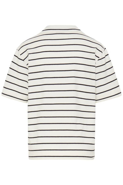 Pandina Cotton Polo Top (Stripe)