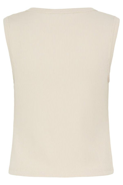 Rubina Ribbed Tank (Birch)