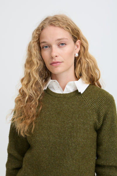 Otaja Sweater (Avocado Melange)