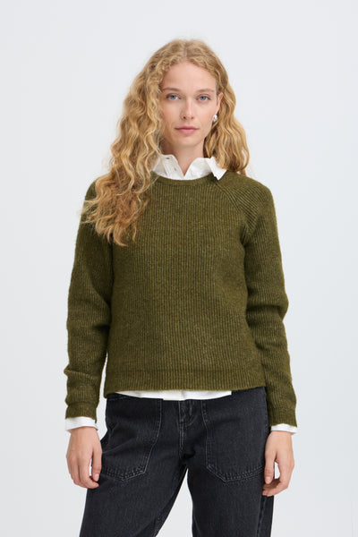 Otaja Sweater (Avocado Melange)