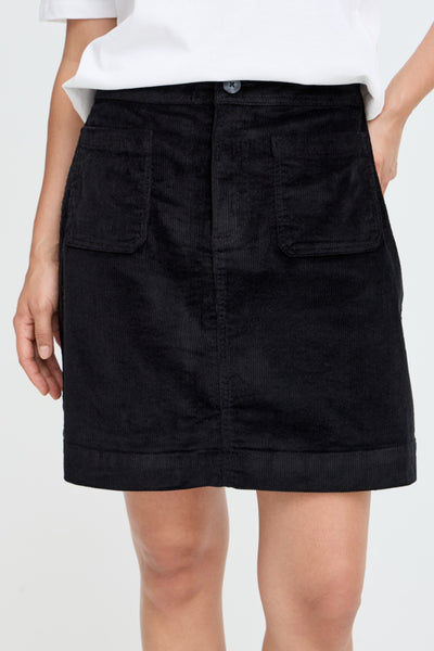 Dasik Corduroy Skirt (Black)