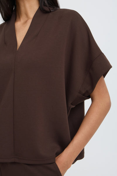 Pusti Loose Vest (Fudge)
