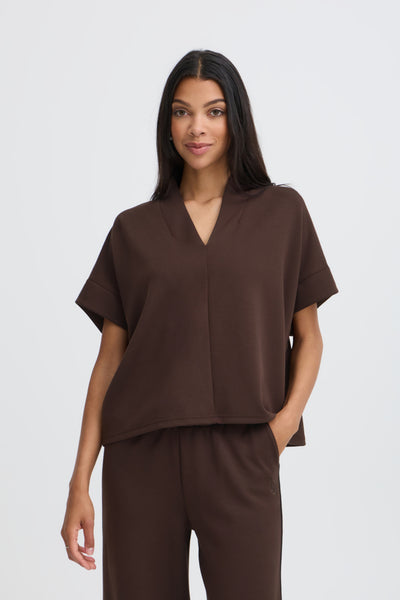 Pusti Loose Vest (Fudge)